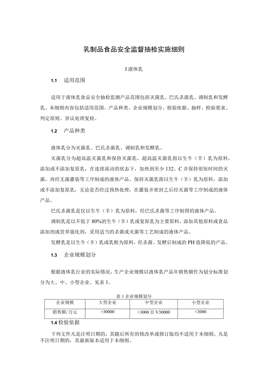 乳制品食品安全监督抽检实施细则.docx_第1页