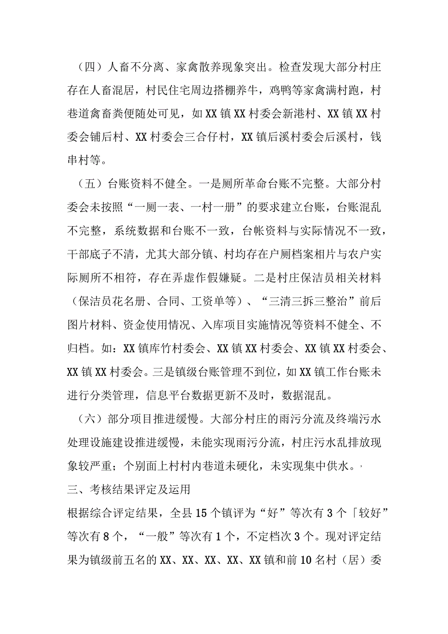 2023年6月份某县关于人居环境整治专项考核工作情况的通报.docx_第3页