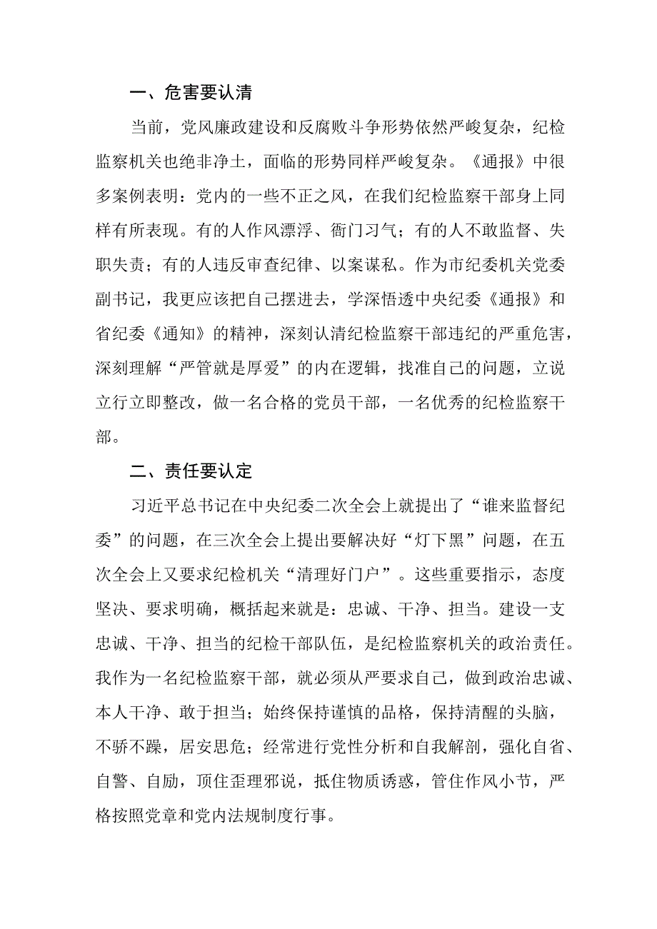 关于2023年纪检监察干部队伍教育整顿活动心得体会十四篇.docx_第3页