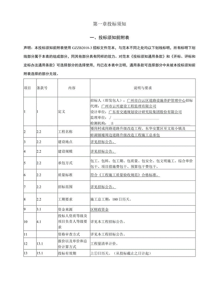 矮岗村成岗路道路升级改造工程东华安置区至文旅小镇及蚌湖镇墟周边道路升级改造工程施工总承包招标文件.docx_第3页