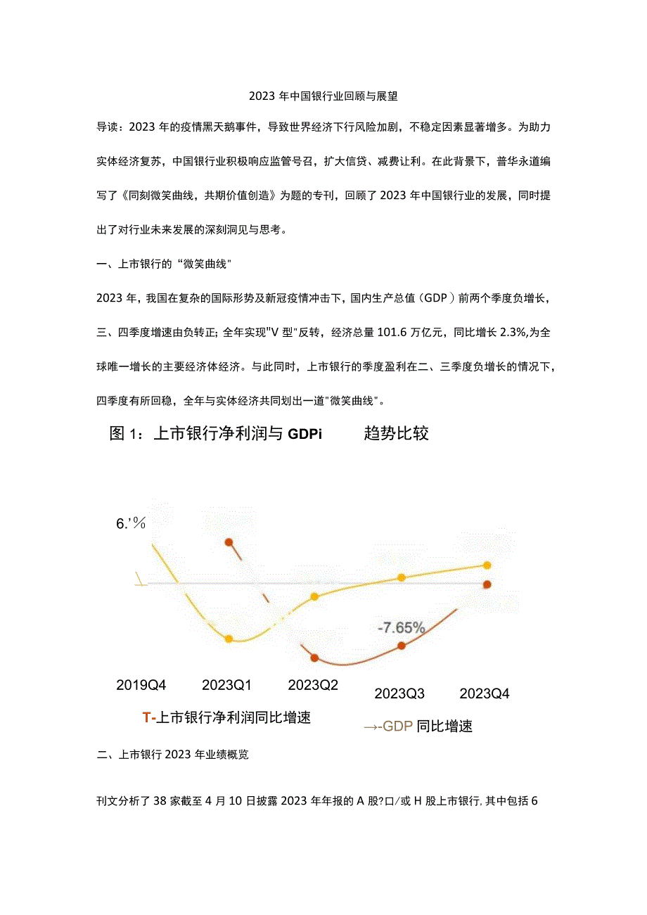 2020年中国银行业回顾与展望.docx_第1页