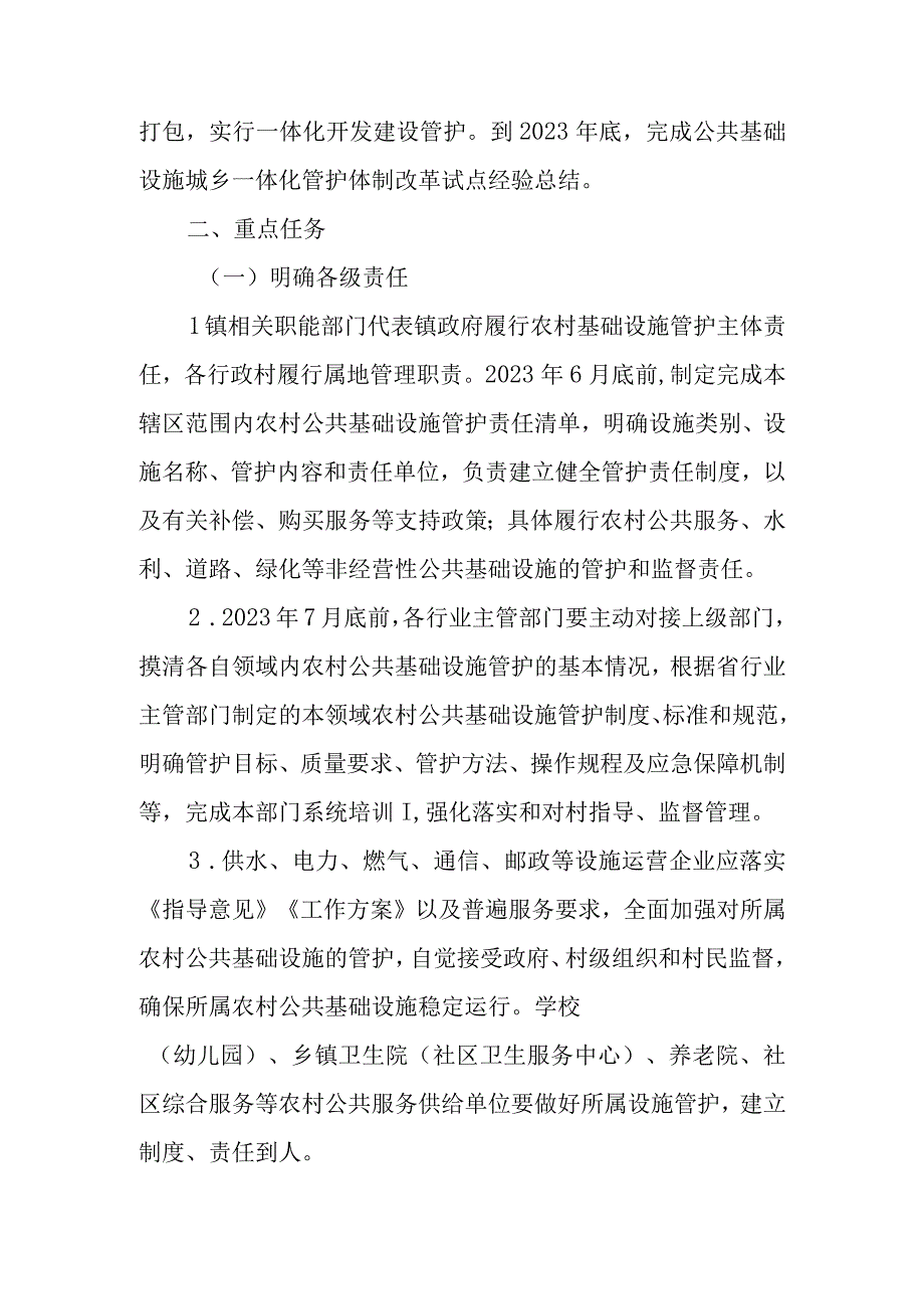 XX镇深化农村公共基础设施管护体制改革试点工作方案.docx_第2页