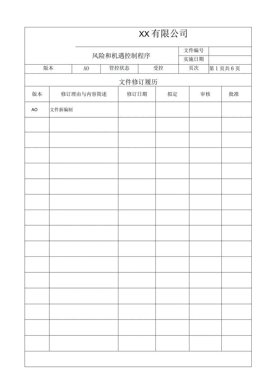 2风险和机遇控制程序.docx_第1页