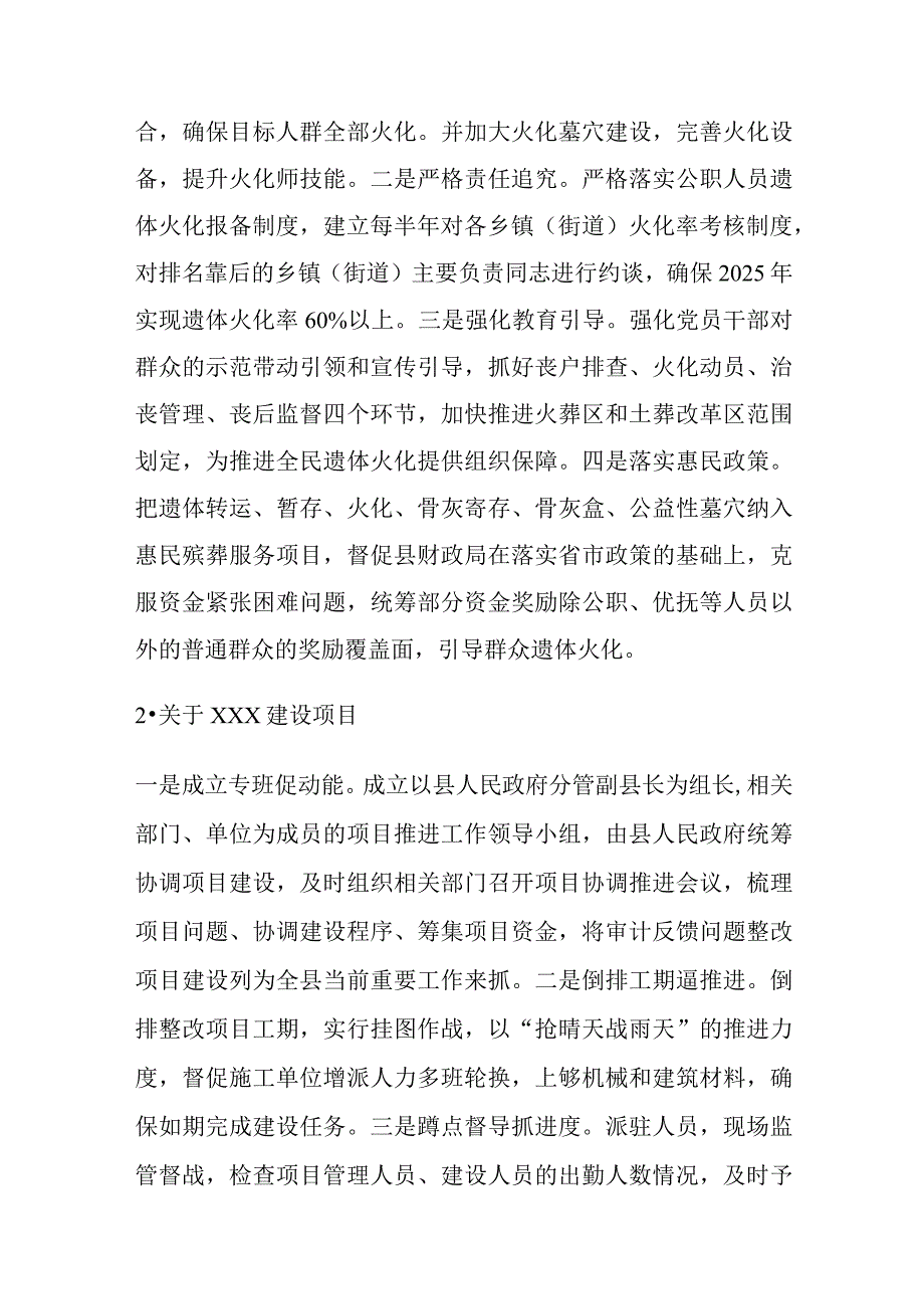 XX副县长在全市项目审计反馈问题整改工作专题会议上的表态发言.docx_第3页