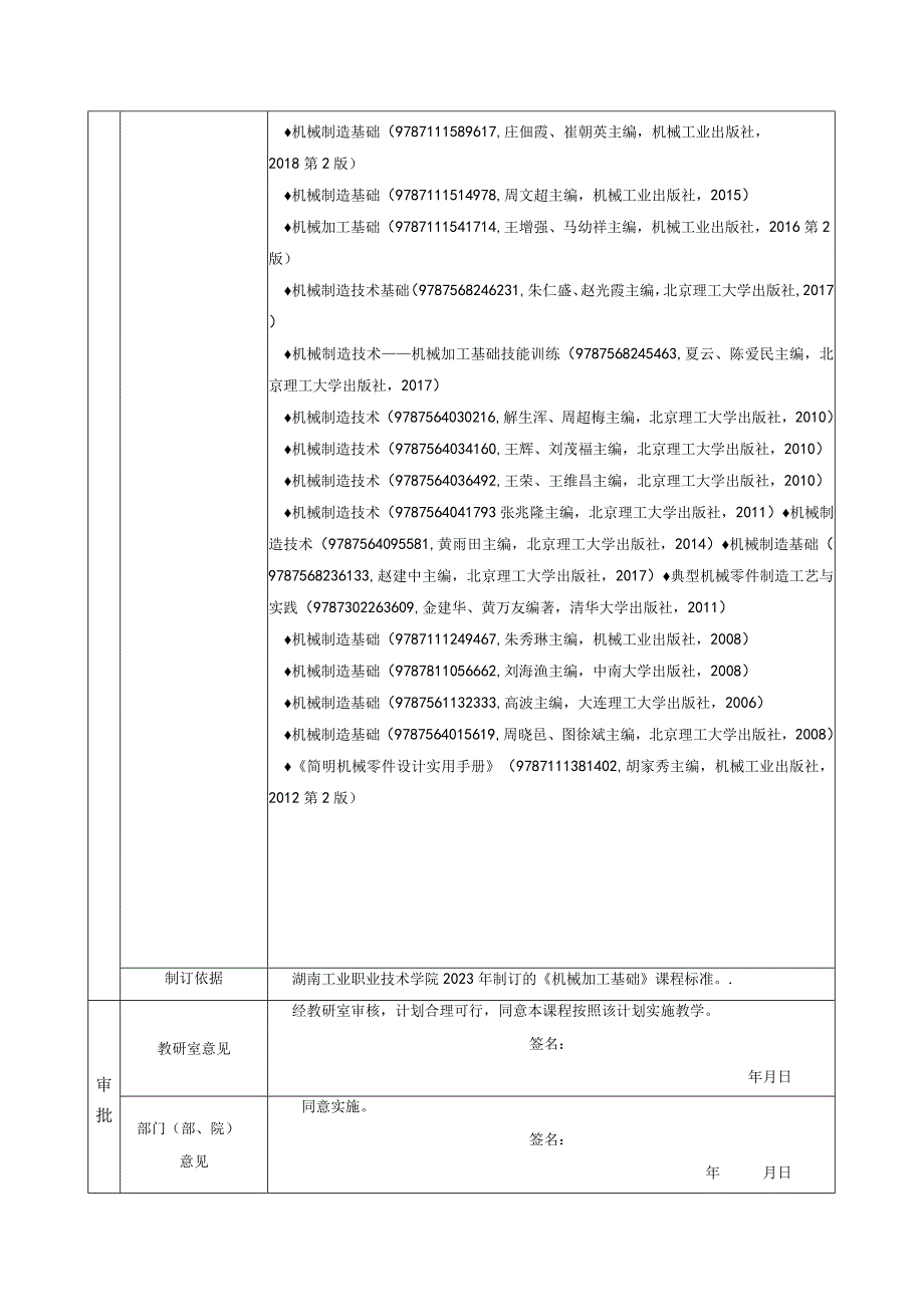 机械加工基础（熊建武）授课计划.docx_第2页