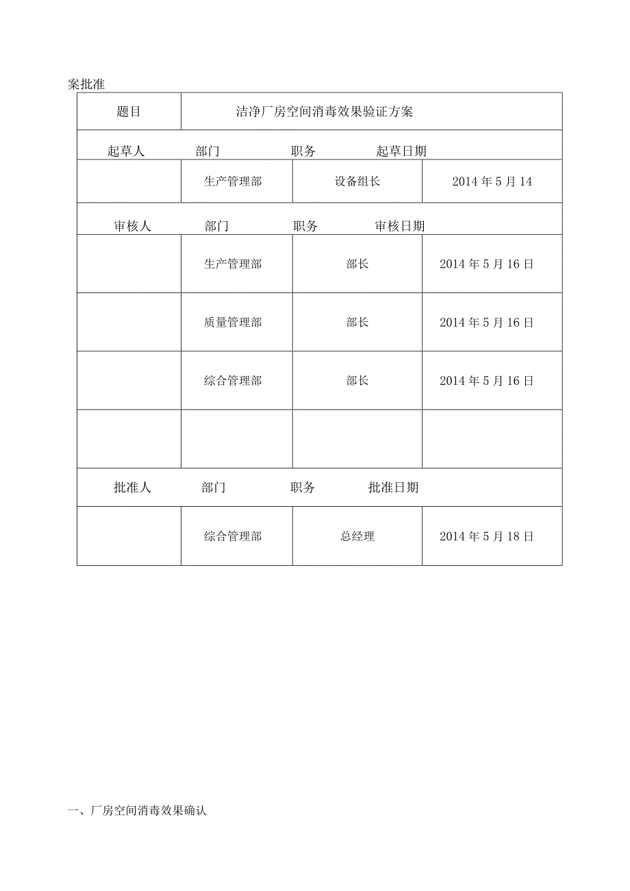 洁净厂房空间消毒效果验证报告.docx_第2页