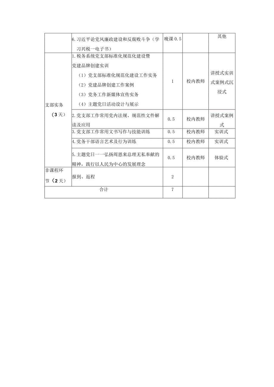 税务系统基层党务干部业务实操培训项目计划书.docx_第1页