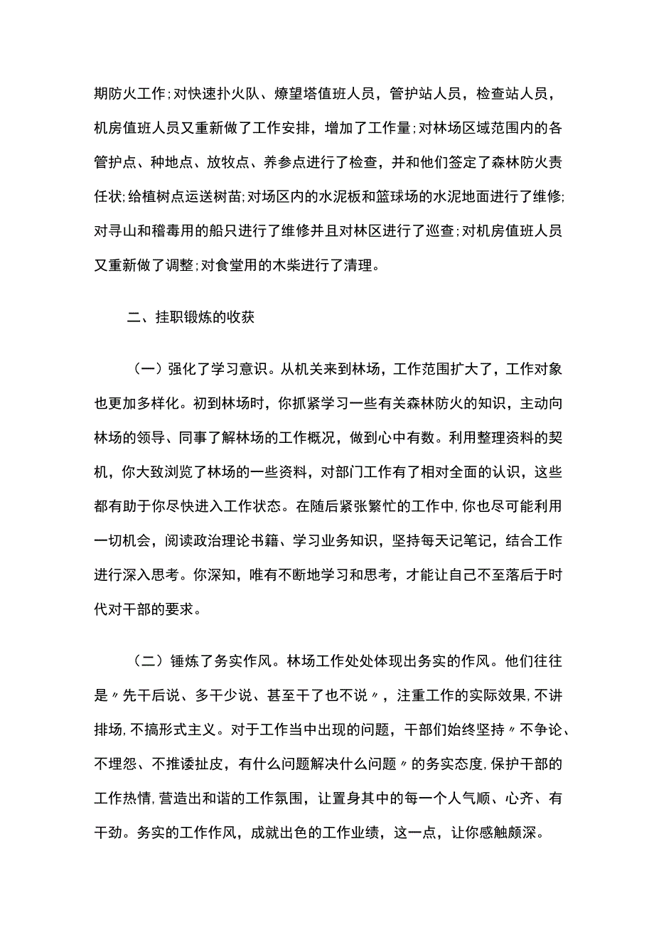 挂职工作鉴定材料8篇.docx_第2页