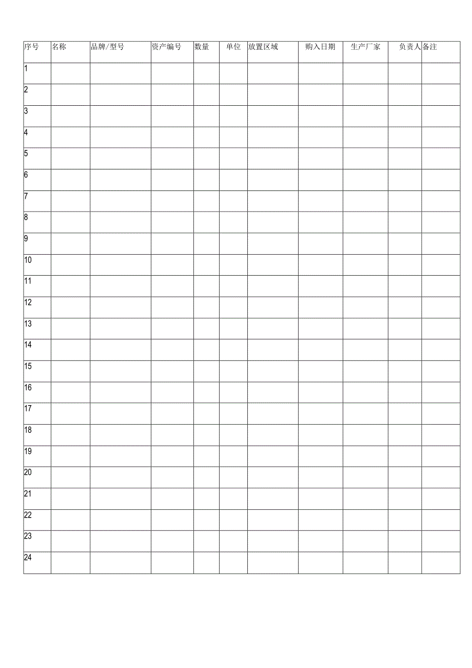 固定资产明细表.docx_第1页