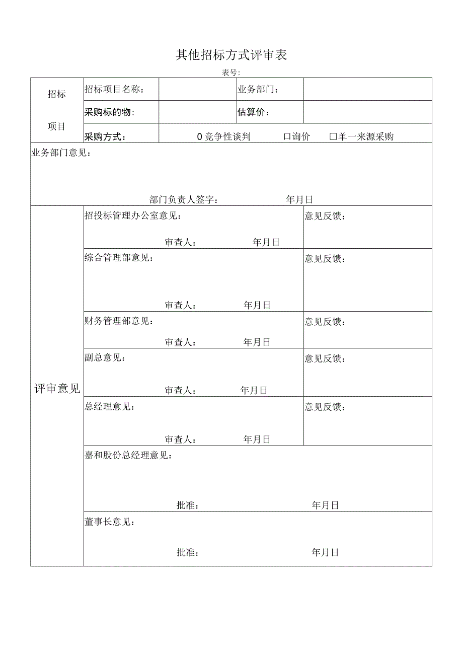 招标方式评审表.docx_第1页