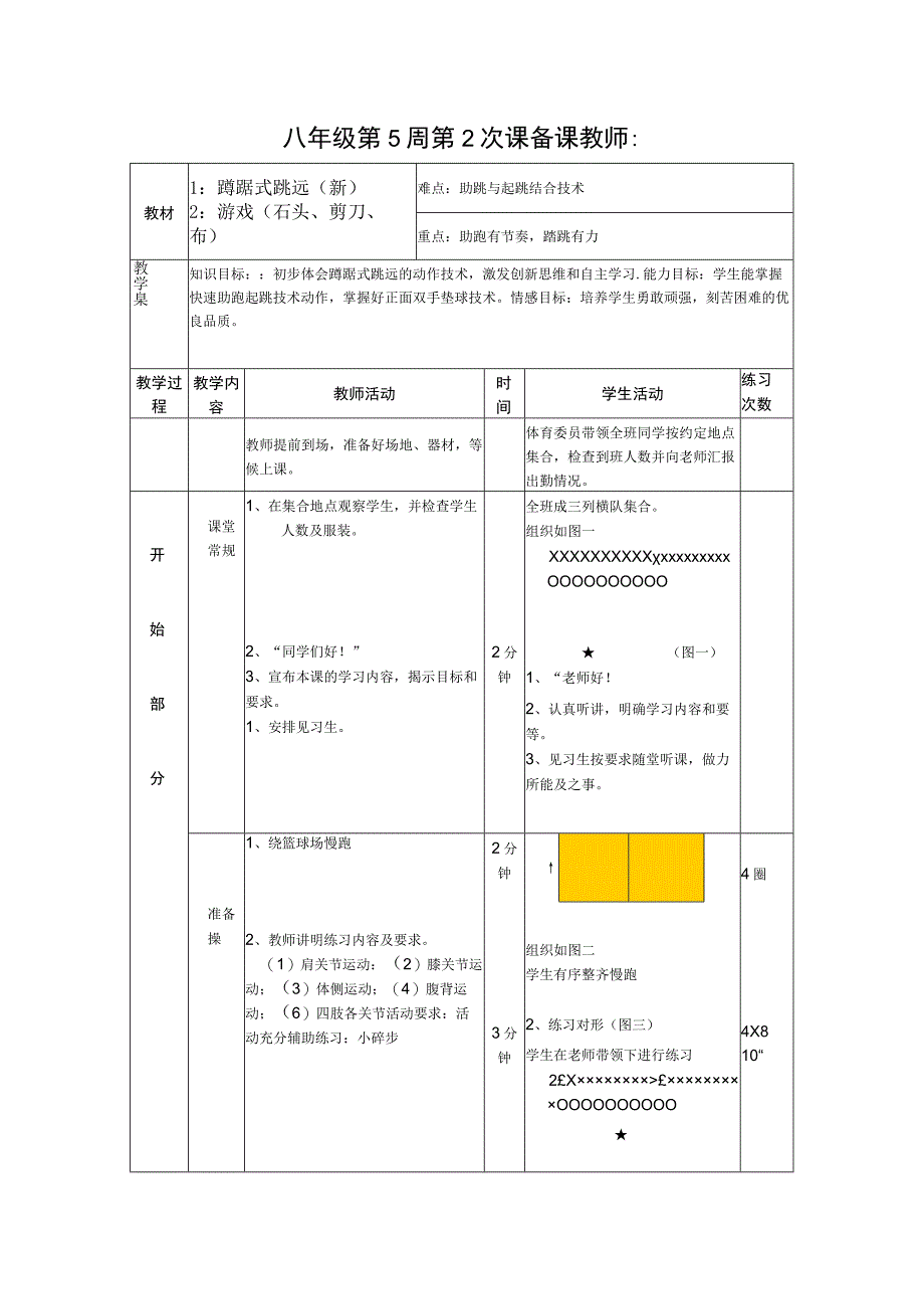 水平四（八年级）体育《蹲距式跳远》公开课教案.docx_第1页