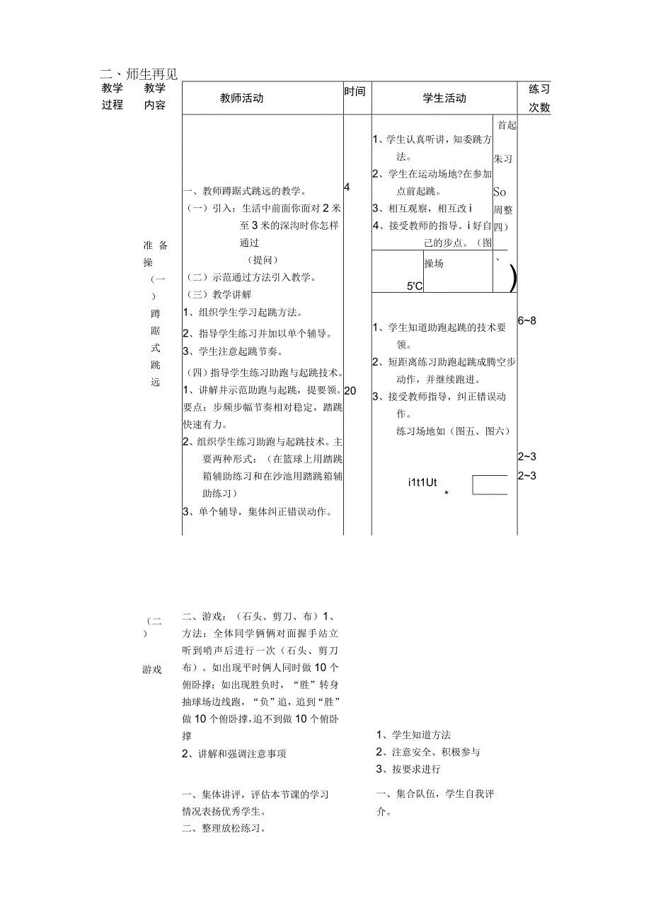 水平四（八年级）体育《蹲距式跳远》公开课教案.docx_第2页