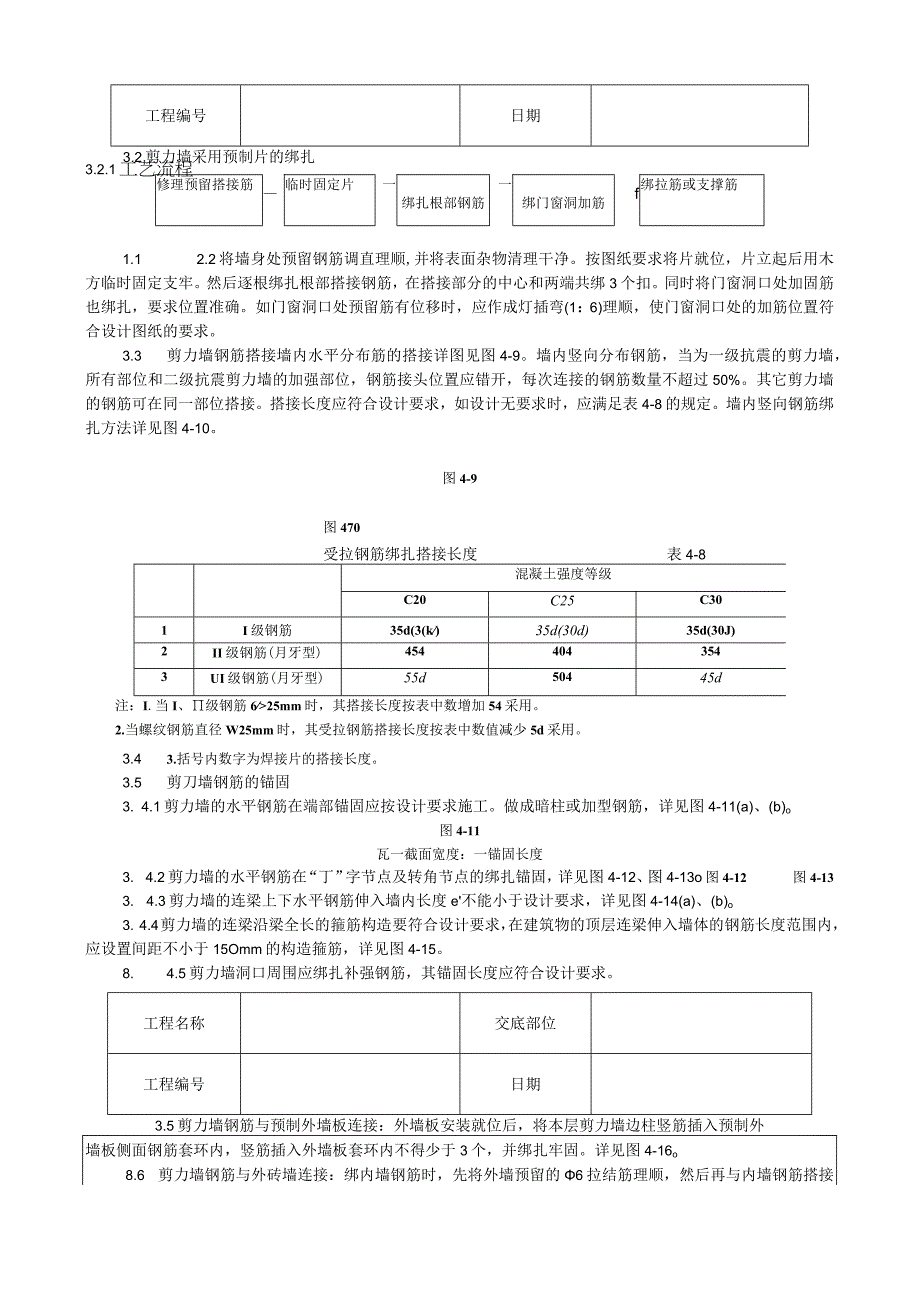 剪力墙结构大模板墙体钢筋绑扎工艺技术交底.docx_第2页