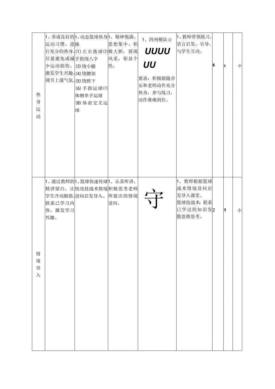 水平四（七年级）体育《篮球—双手胸前传接球》公开课教案.docx_第3页