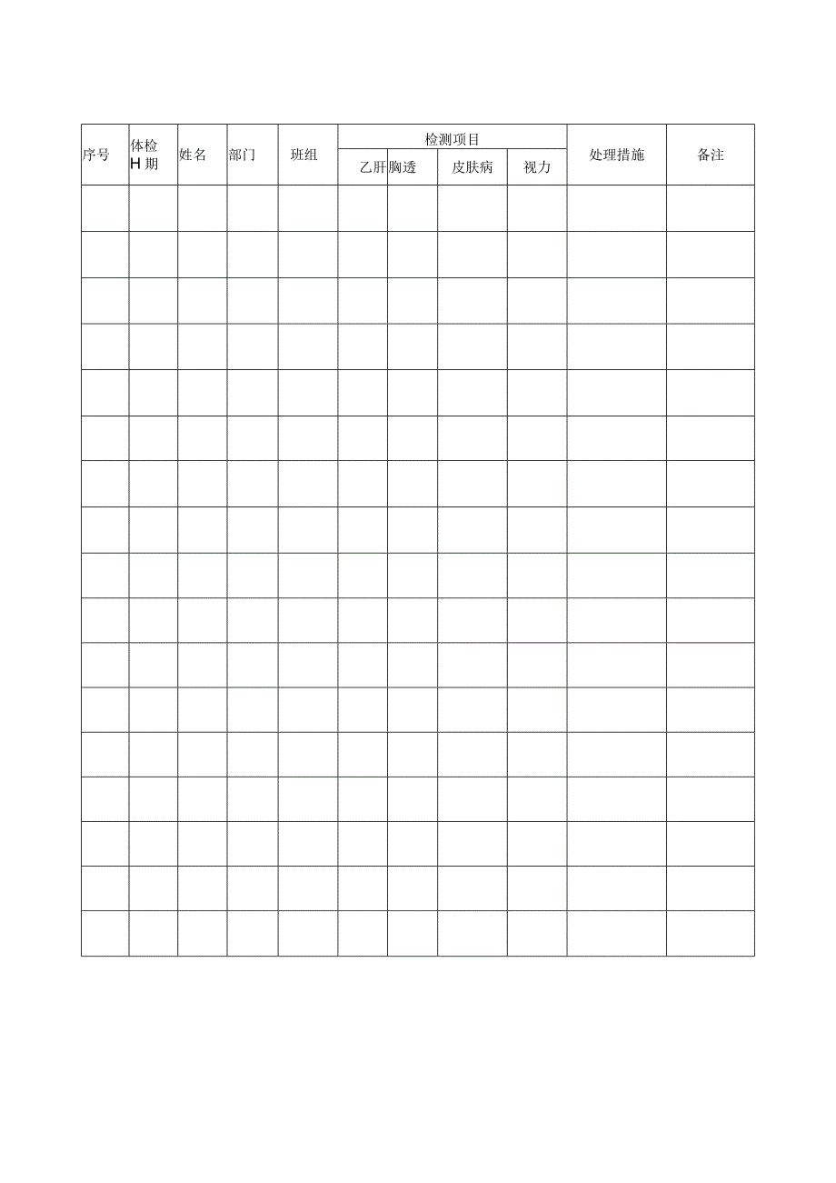 员工体检台账.docx_第1页