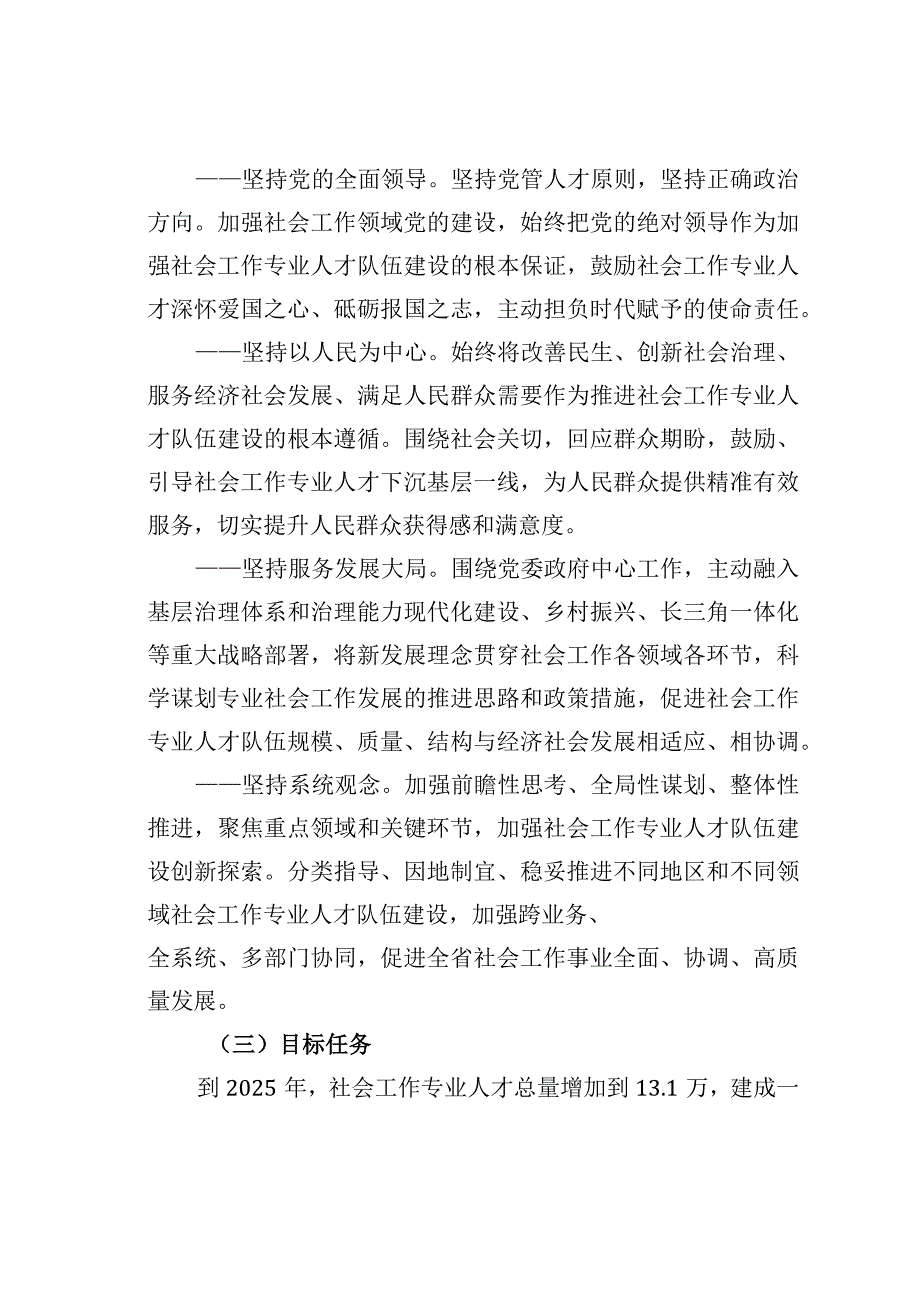 关于加强新时代社会工作专业人才队伍建设的实施意见.docx_第2页