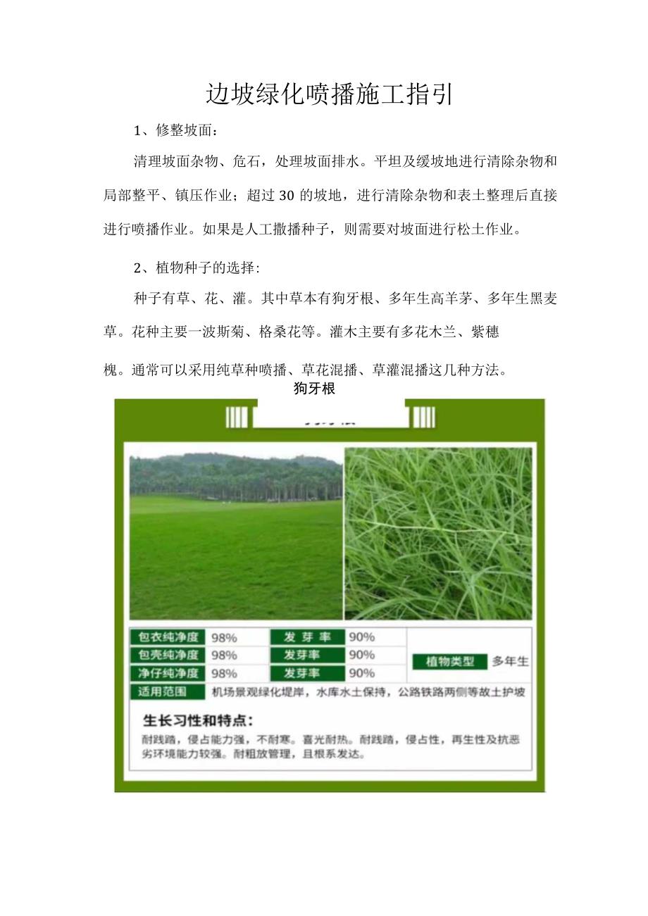 边坡绿化喷播施工指引.docx_第1页