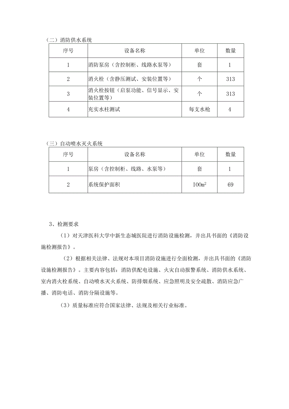 天津市第五中心医院生态城医院消防设施安全检测项目需求书.docx_第2页