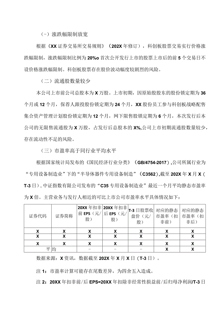 XX装备股份有限公司首次公开发行股票科创板上市公告书提示性公告.docx_第2页