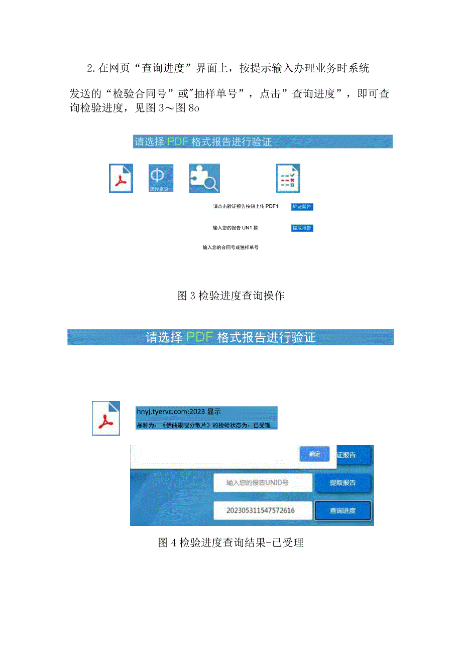 海南省药品检验所检验进度查询与电子报告验证操作指南.docx_第2页