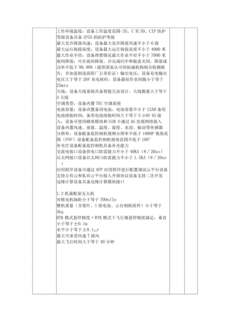 XX街道智慧无人机应用项目建设采购需求.docx_第2页