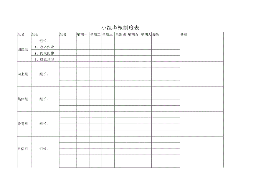 小组考核制度.docx_第1页