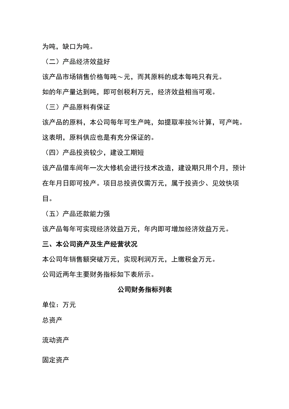 公司融资申请书全.docx_第2页