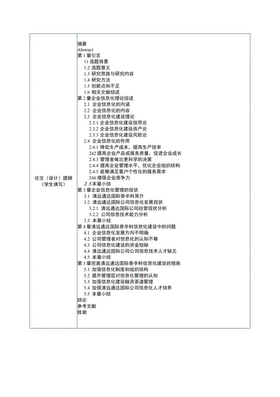 【2023《浅析通达国际香辛料公司企业信息化建设》论文任务书】.docx_第2页