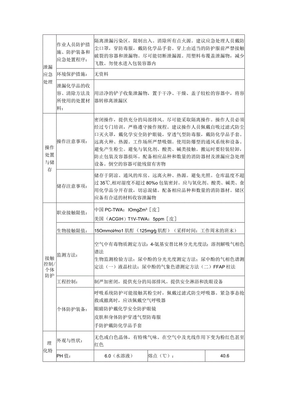 苯酚的安全技术说明书.docx_第3页