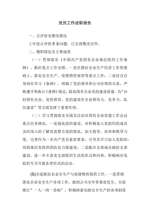 党员工作述职报告.docx