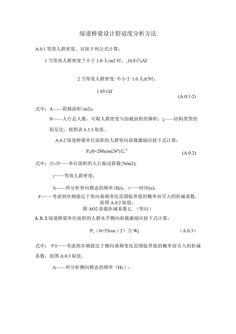 绿道桥梁设计舒适度分析方法.docx_第1页