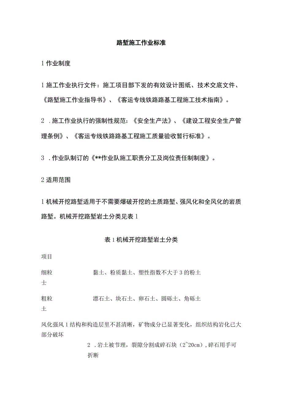 路堑施工作业标准.docx_第1页