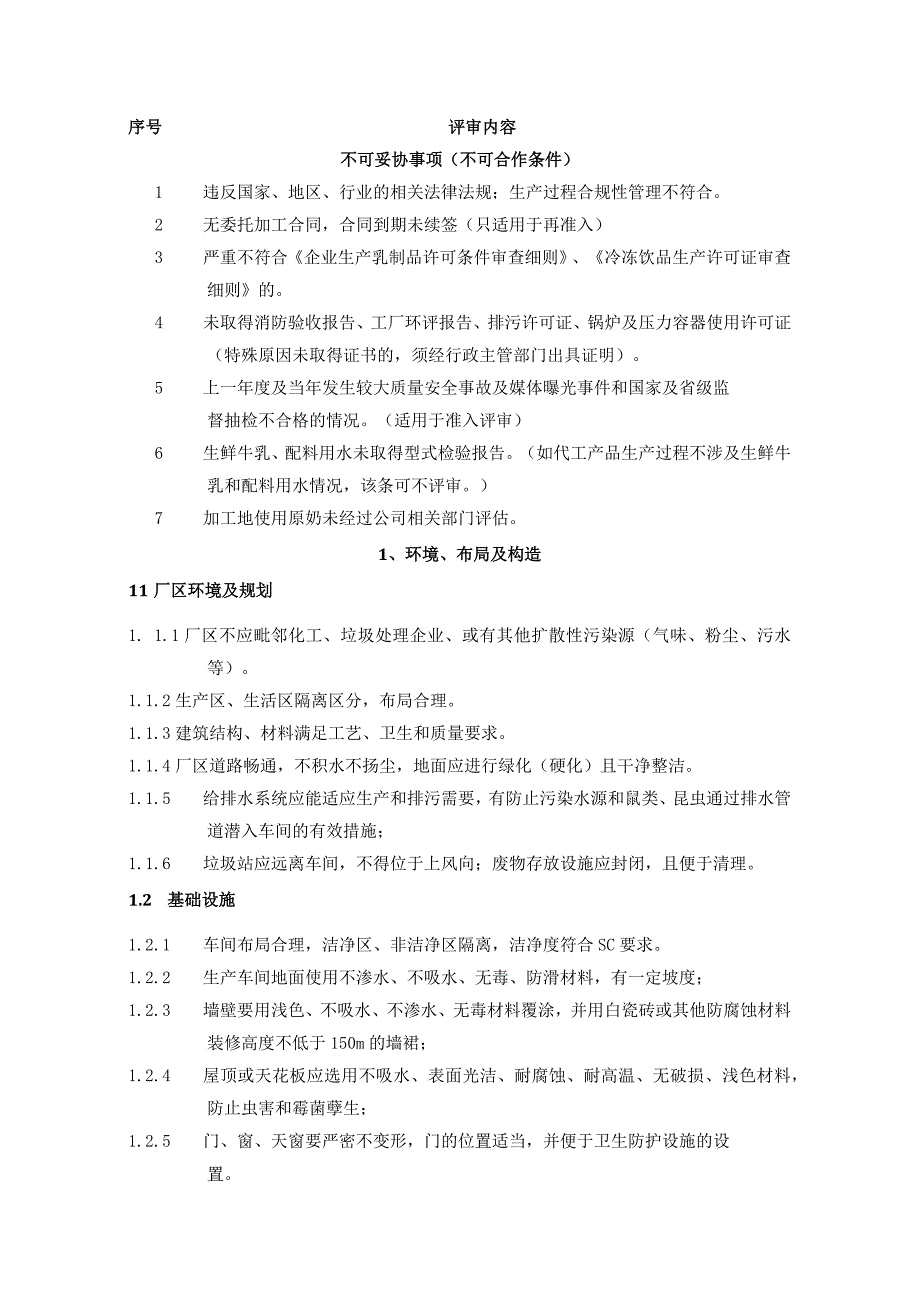 食品企业OEM工厂准入评估细则(含化验室管理评审细则).docx_第3页