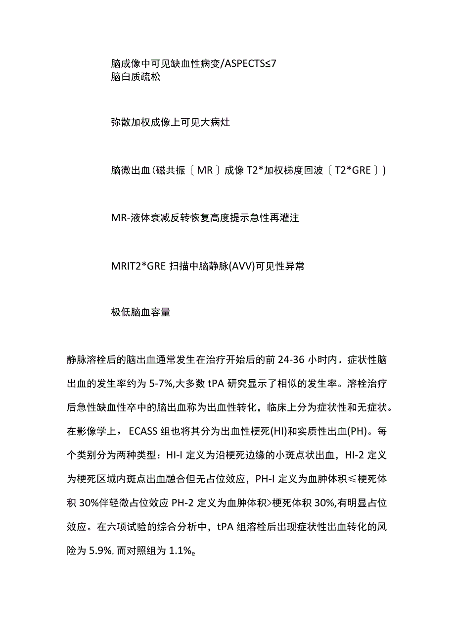 2022脑卒中静脉溶栓的常见并发症（全文）.docx_第3页