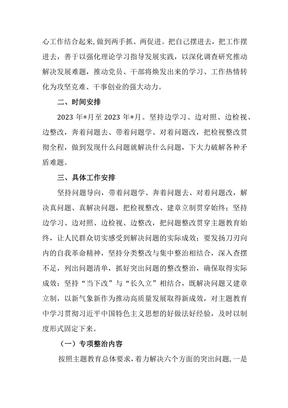 2023年主题教育专项整治工作实施方案和巡回指导组组长发言.docx_第3页