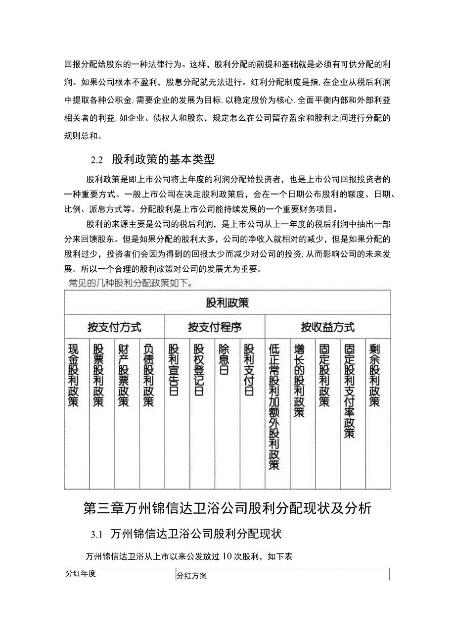 2023上市企业股利政策变化及效果分析案例：以锦信达卫浴为例.docx_第2页