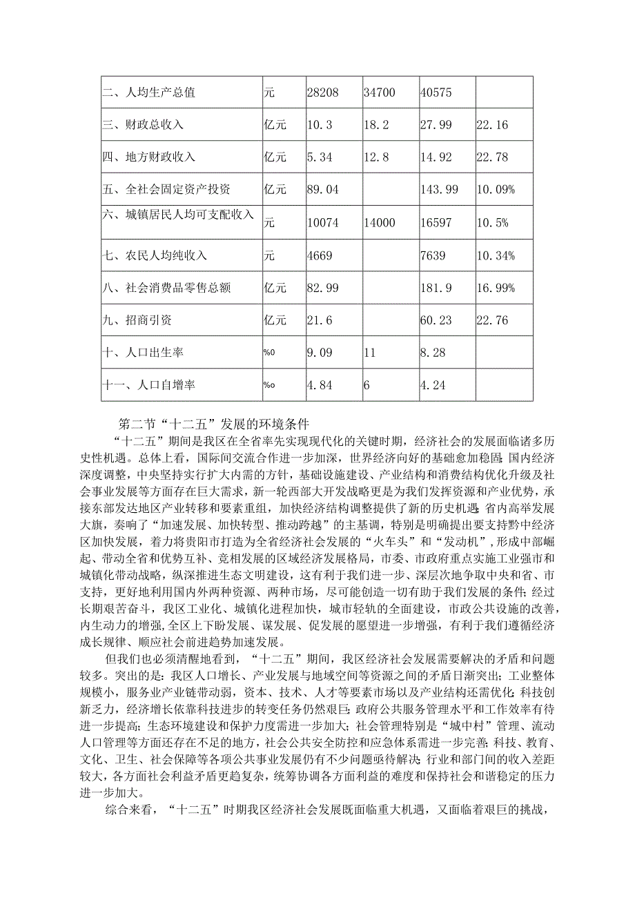 云岩区国民经济和社会发展第十二个五年规划纲要.docx_第2页