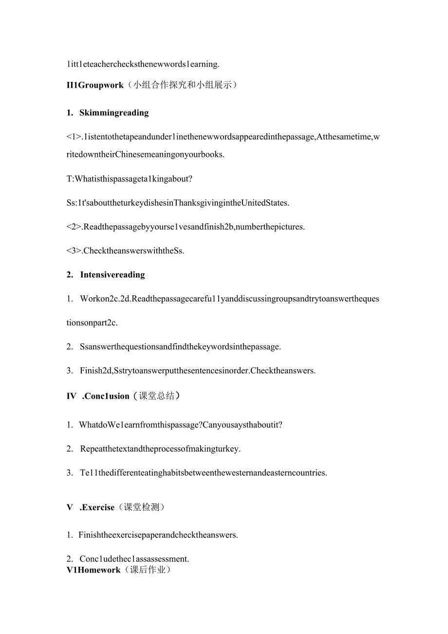 人教八年级上册Unit 8 How do you make a banana milk shake？ Section B 1 2a-2e 教案.docx_第3页