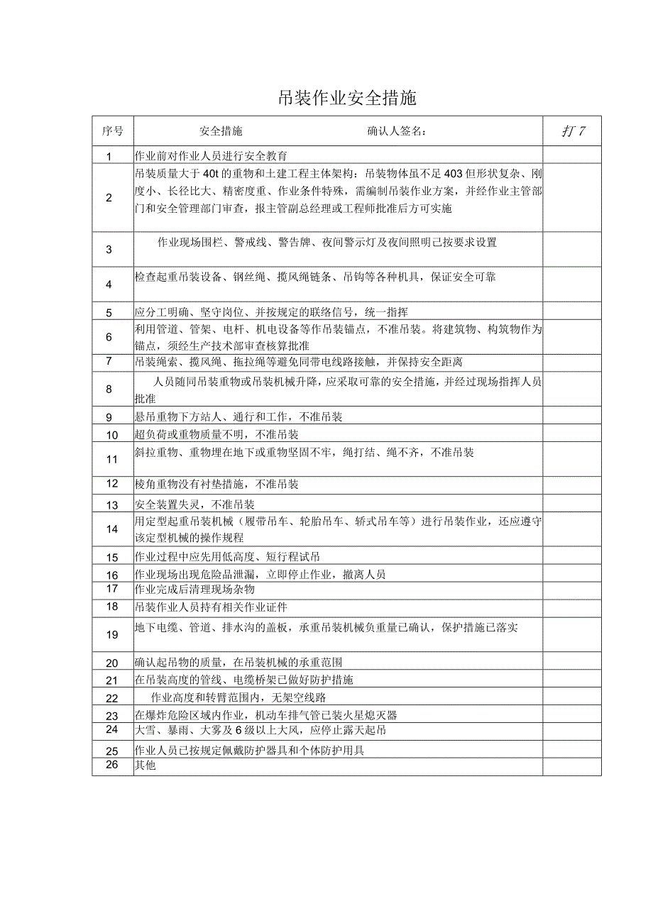 吊装作业安全措施.docx_第1页