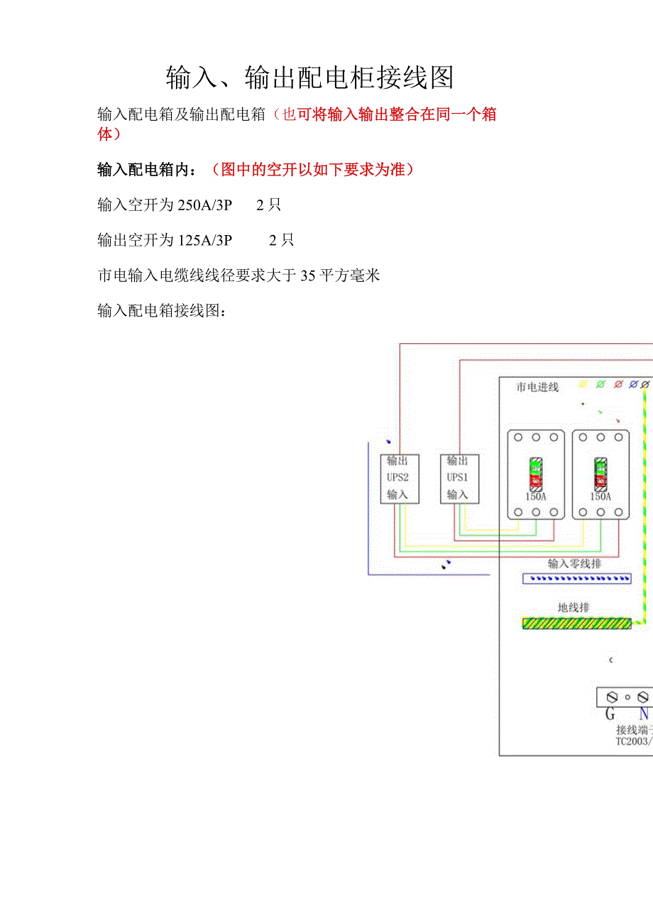 双机并联配电柜接线图.docx_第1页