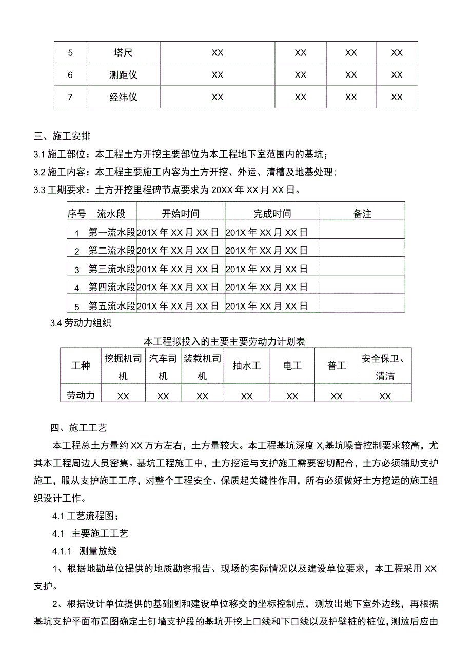 建筑项目土方开挖工程基槽开挖施工交底.docx_第3页