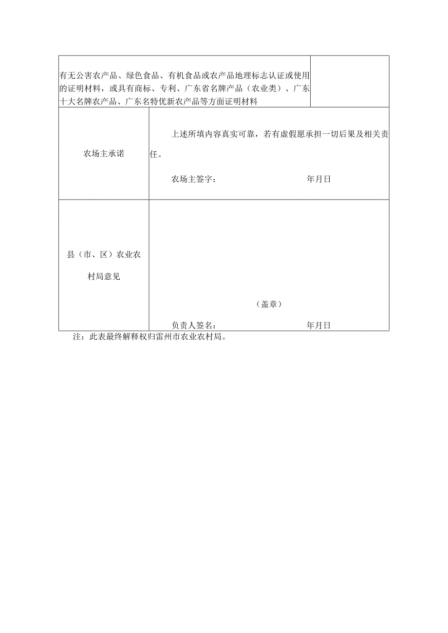 雷州市县级示范性家庭农场申报监测表.docx_第2页