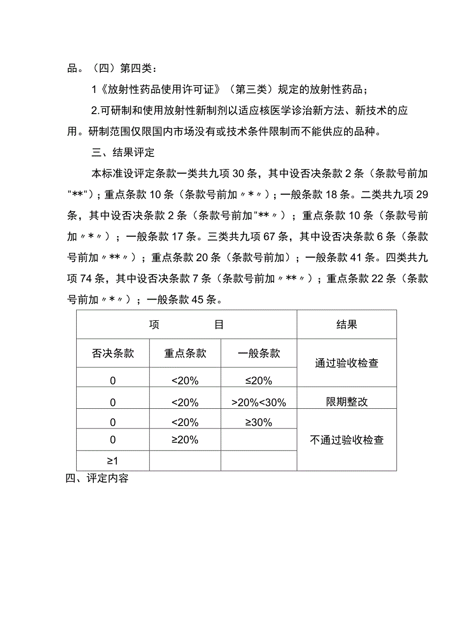 江苏省《放射性药品使用许可证》验收标准.docx_第2页