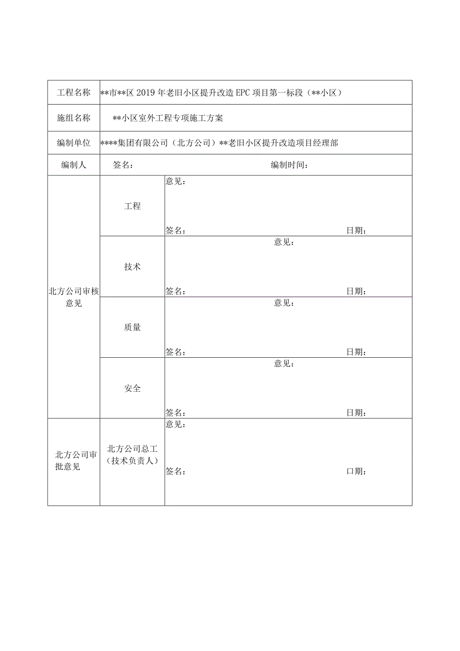 老旧小区提升改造项目室外工程专项施工方案.docx_第3页