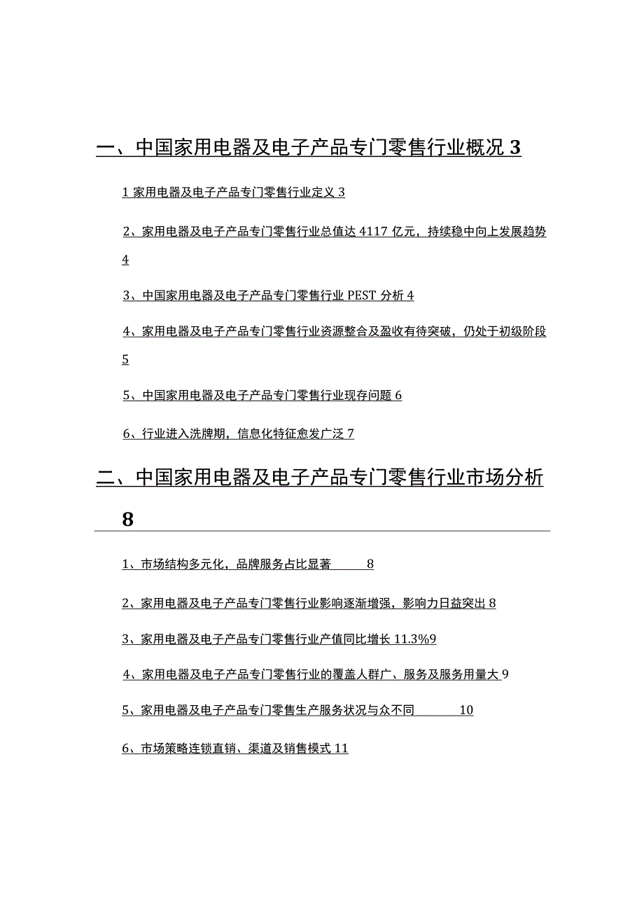 2022年家用电器及电子产品专门零售行业分析报告.docx_第2页