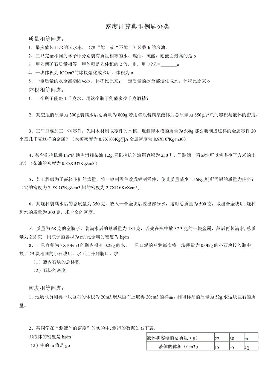 (完整版)密度计算典型例题分类.docx_第1页