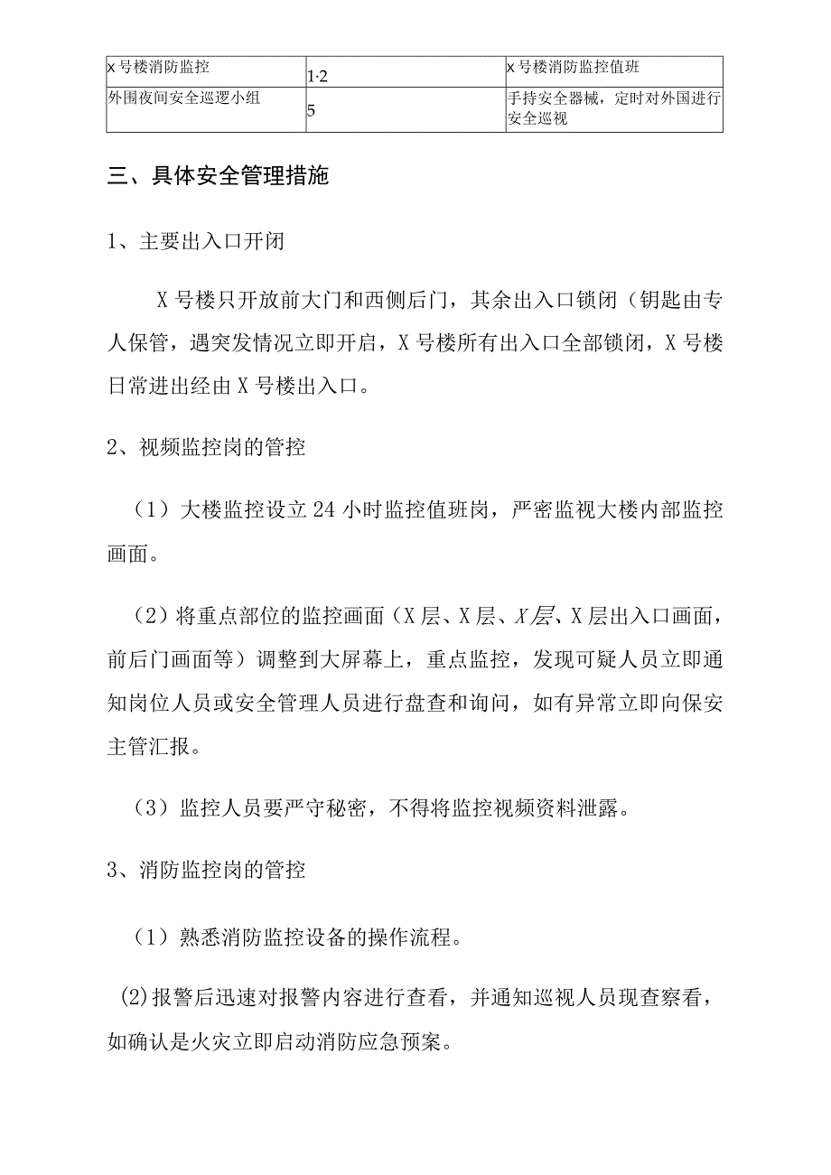 Xx中心(公寓)安全管理方案.docx_第2页