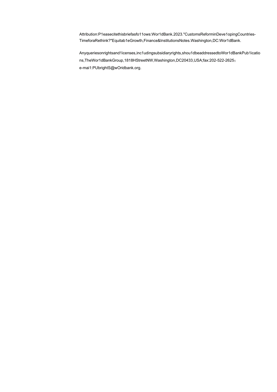 【行业报告】世界银行-发展中国家的海关改革——是时候重新思考了吗？（英）-2023_市场营销策划_2.docx_第2页
