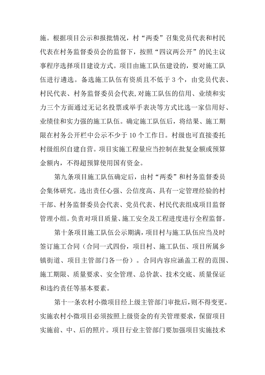 XX县农村小微项目管理暂行办法.docx_第3页