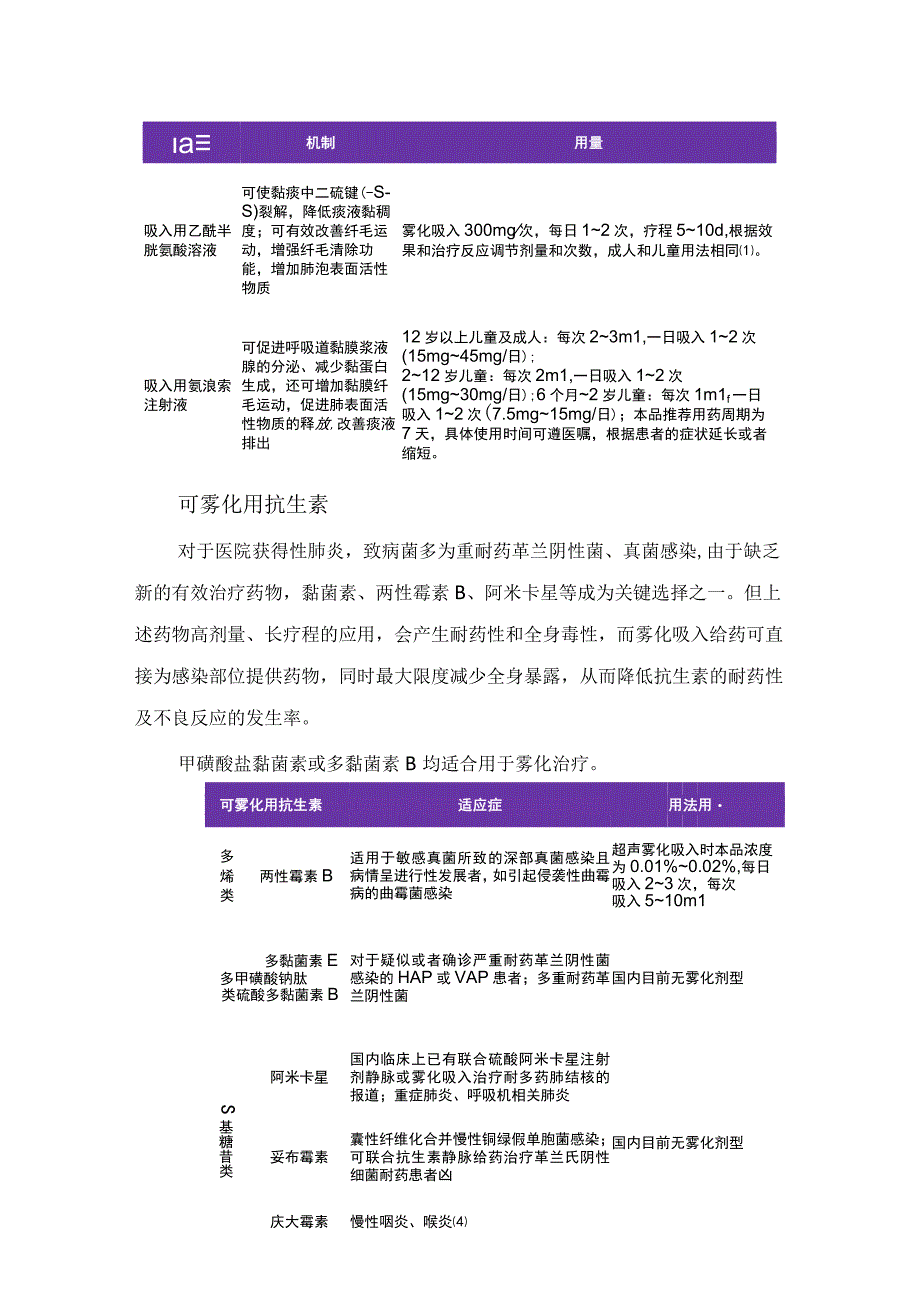 临床布地奈德、沙丁胺醇等雾化联合方案、雾化顺序以及注意事项.docx_第3页